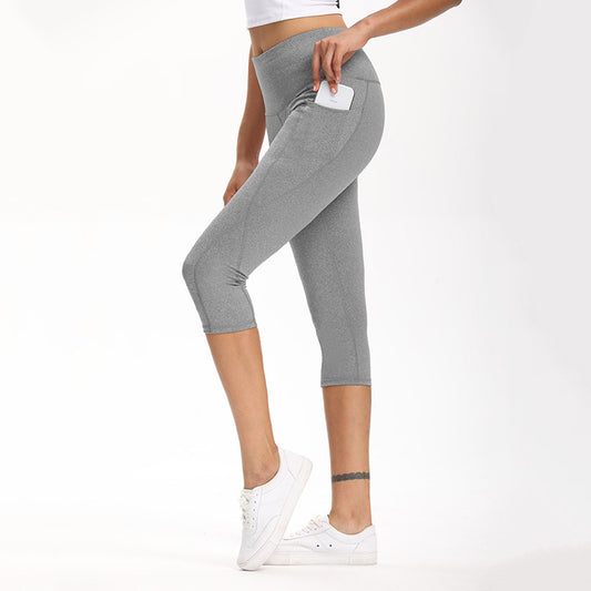 Pantalones de yoga ajustados para caderas